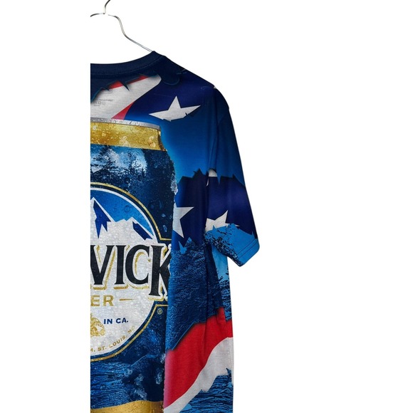 Stewart Haas Racing‎ Men T-Shirt NASCAR All Over Print Kevin Harvick #4 Medium - Picture 7 of 9